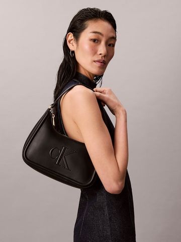 Calvin Klein - Túi xách nữ Embossed Monogram Shoulder Bag