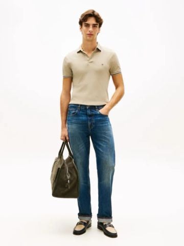 Tommy Hilfiger - Áo Thun Có Cổ Nam Slim Fit Tipped Pique Polo Shirt