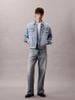 Calvin Klein - Áo khoác jeans nam Chain Stitch Logo 90s Trucker Jacket
