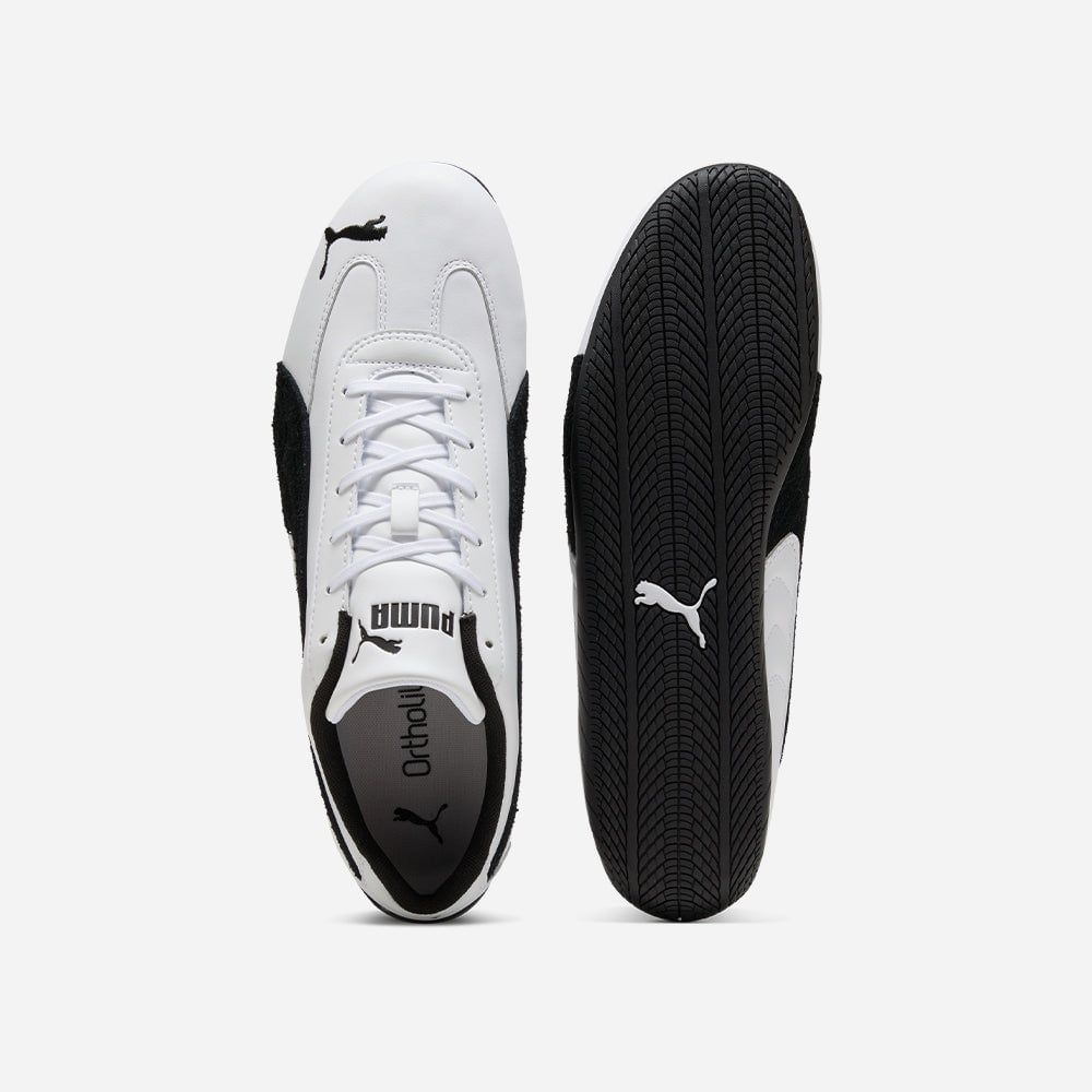 Puma - Giày thời trang thể thao nam nữ Speedcat Leather Lifestyle