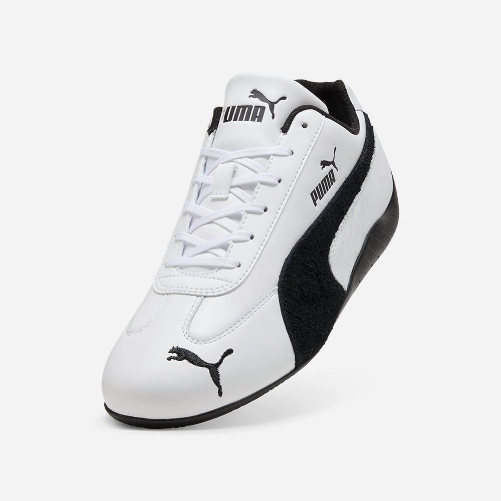 Puma - Giày thời trang thể thao nam nữ Speedcat Leather Lifestyle