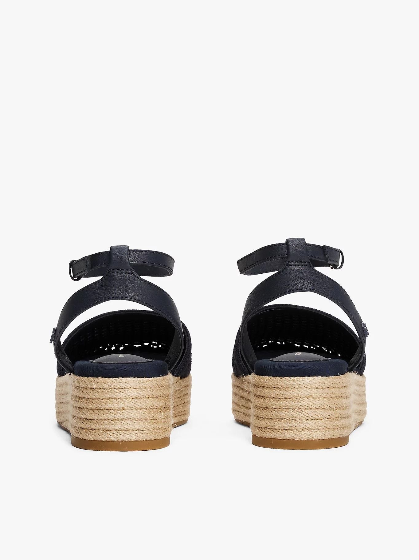 Tommy Hilfiger - Giày xăng đan nữ Knit Mesh Platform Espadrilles