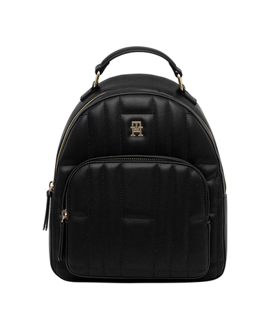 Tommy Hilfiger - Ba lô nữ TH Monogram Plaque Flag Quilted Backpack