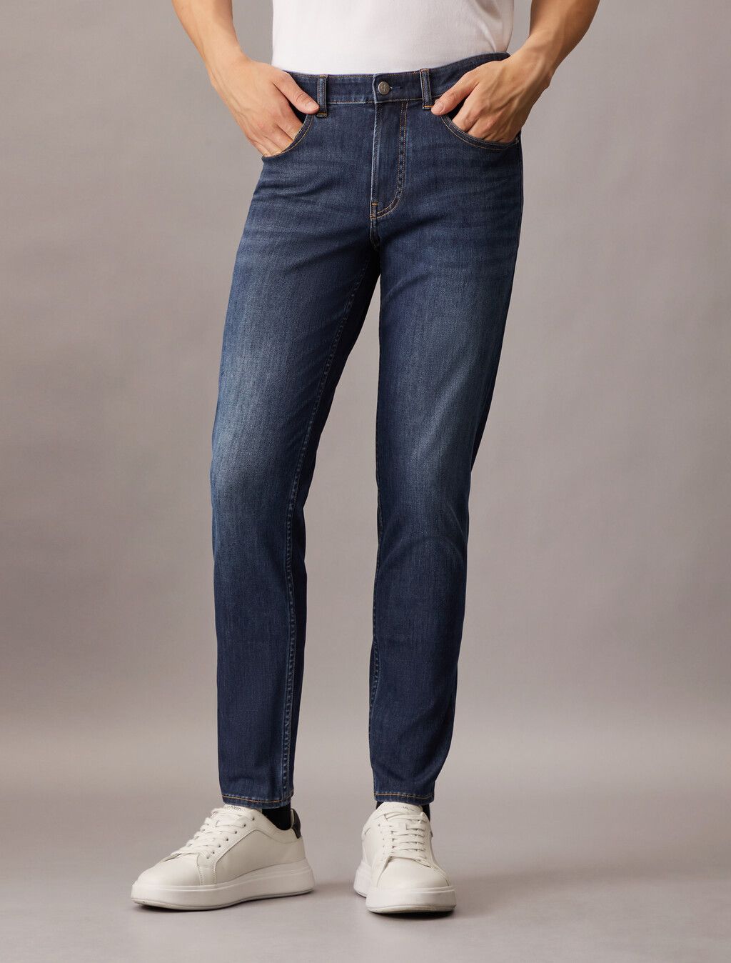 Calvin Klein - Quần jeans dài CK nam 37.5 Bi-Stretch Body Taper Jeans