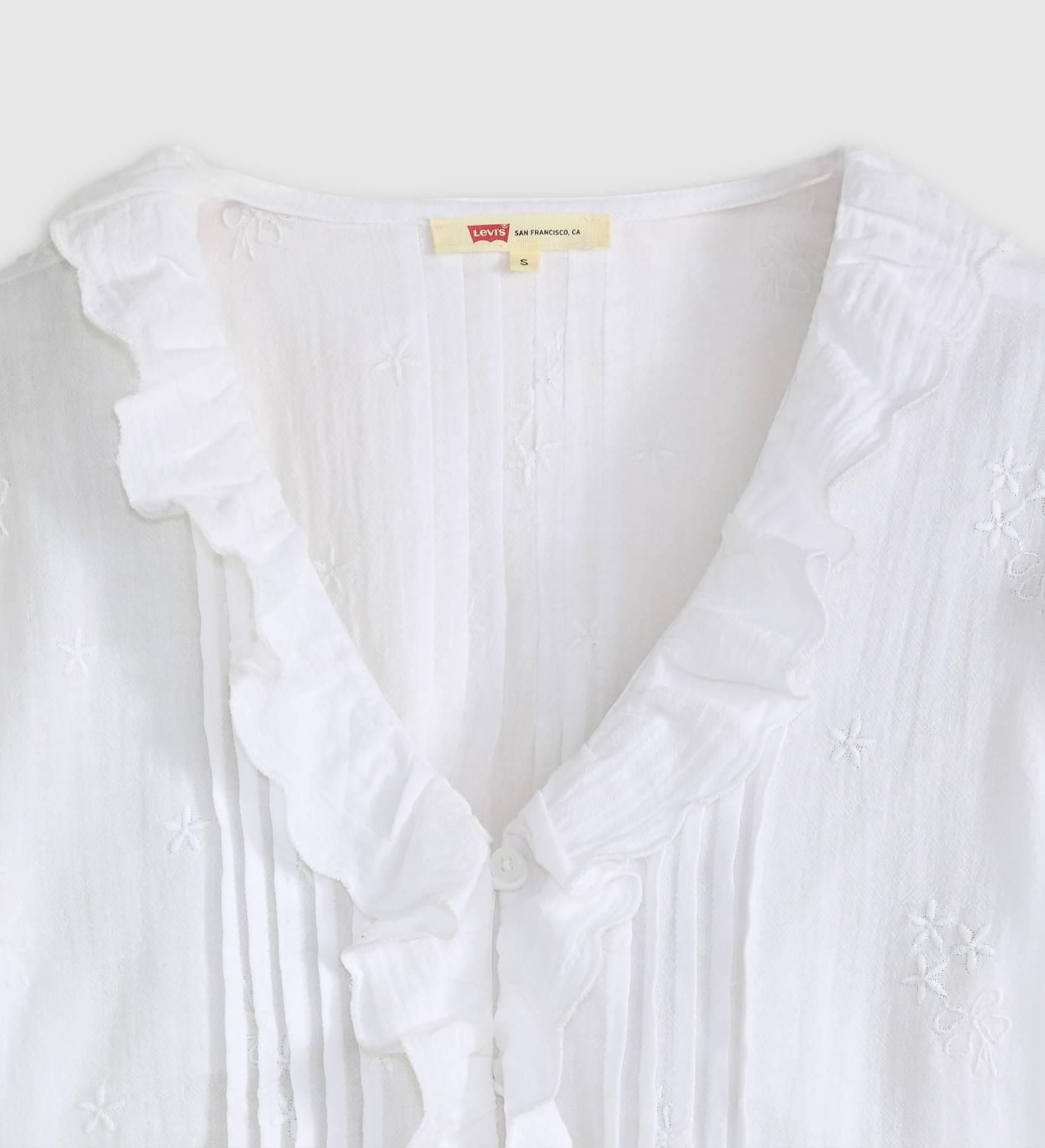 Levi's - Áo thời trang tay ngắn nữ Giselle Ruffle Blouse