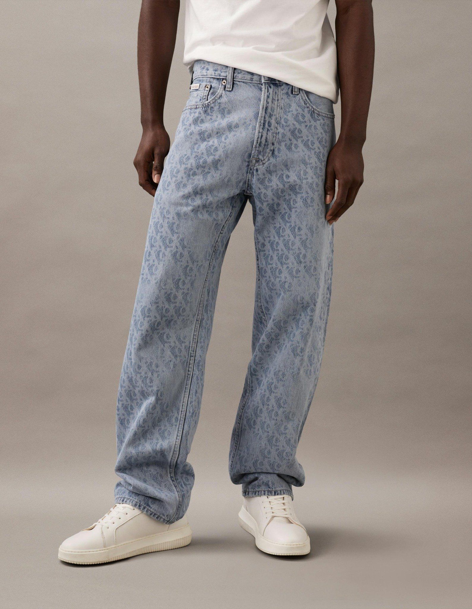 Calvin Klein - Quần jeans ống đứng nam 90s Straight Jeans