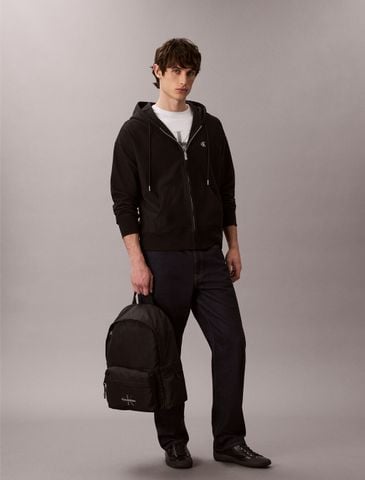 Calvin Klein - Ba lô nam Nylon Monogram Logo Backpack - 2