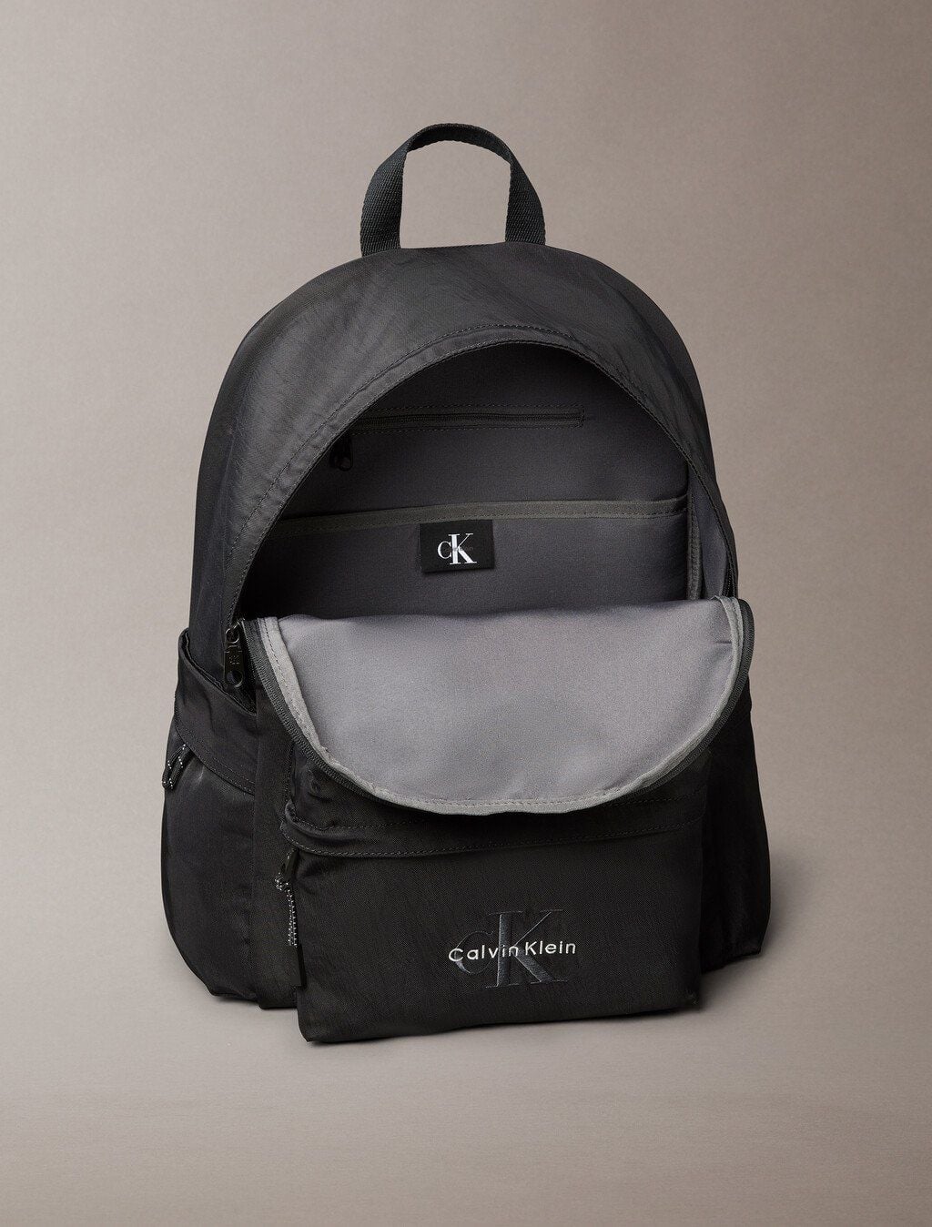 Calvin Klein - Ba lô nam Nylon Monogram Logo Backpack