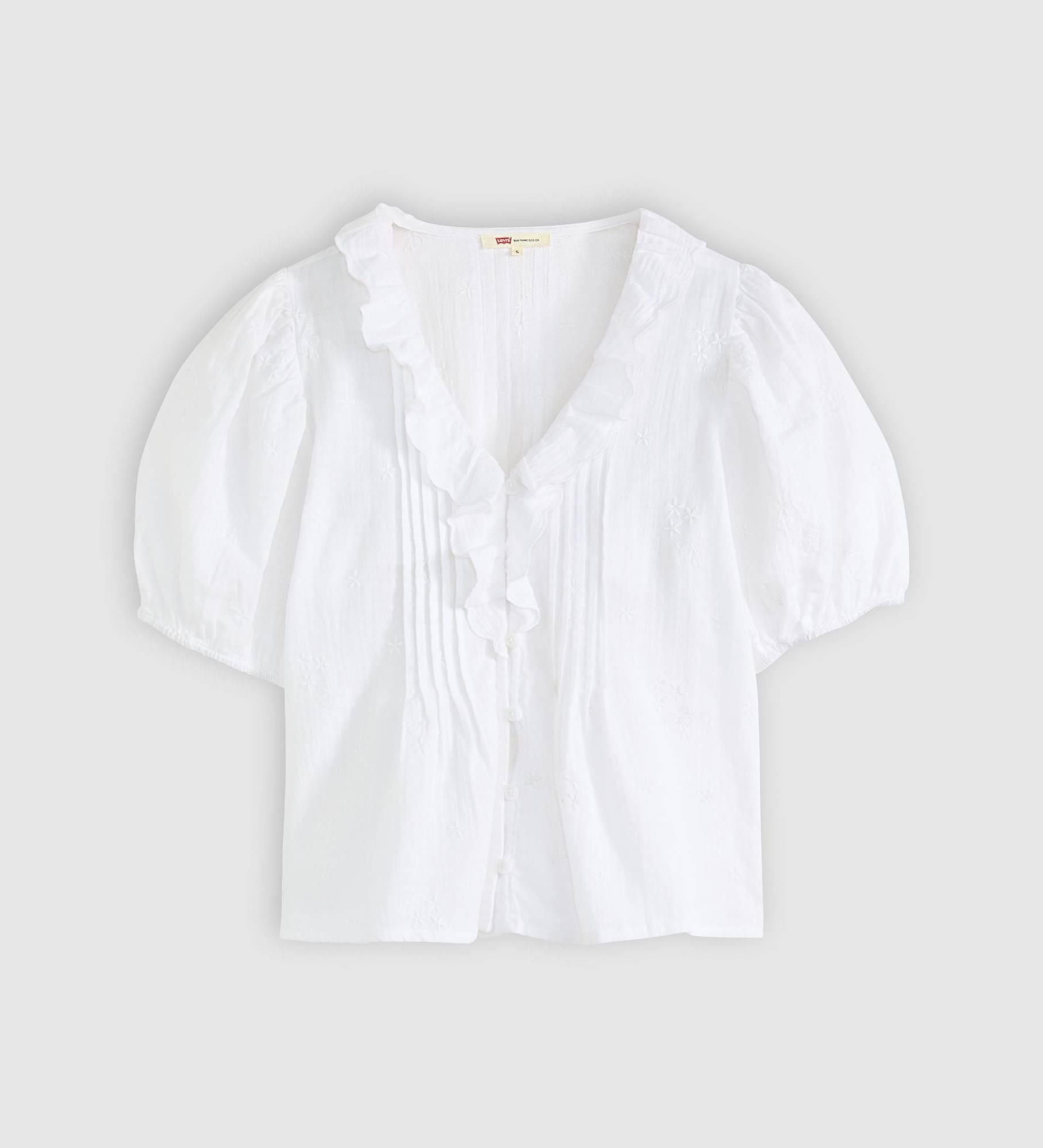 Levi's - Áo thời trang tay ngắn nữ Giselle Ruffle Blouse