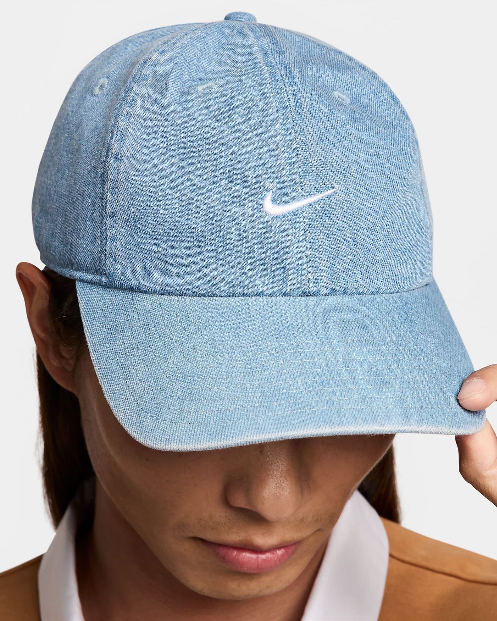 Nike - Nón lưỡi trai thể thao Nam Nữ Nike Club Unstructured Denim Cap