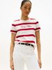 Tommy Hilfiger - Áo thun tay ngắn nữ Logo Embroidery Crew Neck T-Shirt