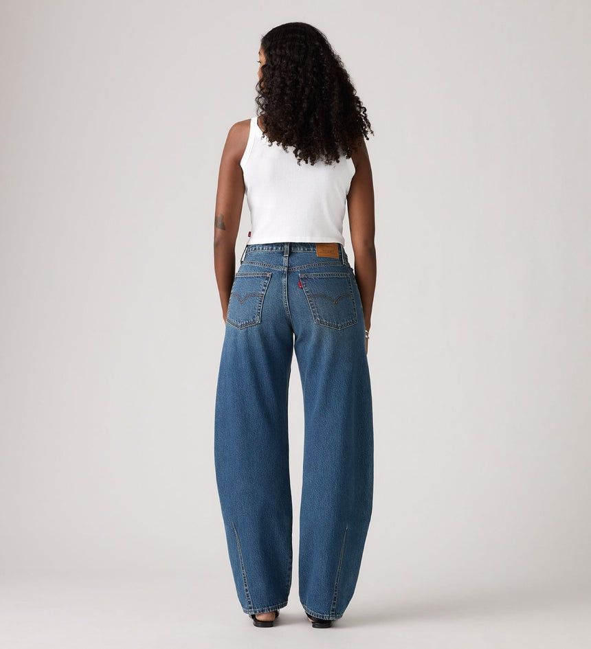 Levi's - Quần jeans ống rộng nữ Baggy Dad Barrel Women's Jeans