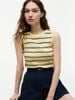 Tommy Hilfiger - Áo Thun Ba Lỗ Nữ Stripe Slim Crew Neck Tank Top