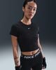 Nike - Áo thun tay ngắn thể thao Nữ Pro Women's Dri-FIT Short-Sleeve Cropped Jacquard Top