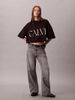 Calvin Klein - Áo thun thời trang nữ CK Cropped Graphic Tee