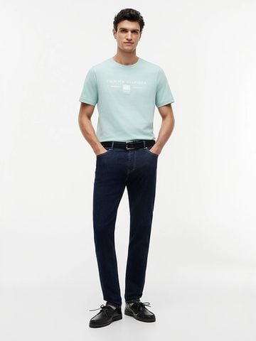 Tommy Hilfiger - Áo Thun Tay Ngắn Nam Brand Love Mono Stack Tee