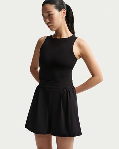 Nike - Quần Ngắn Thể Thao Nữ Dri-Fit High-Waisted Shorts