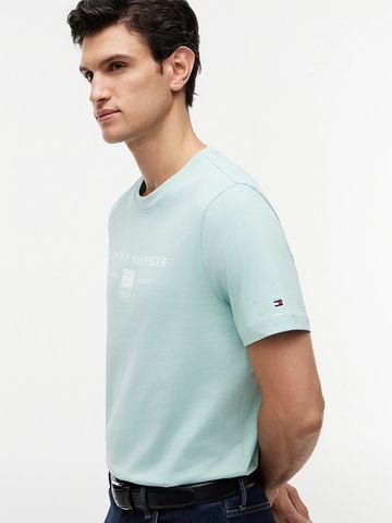 Tommy Hilfiger - Áo Thun Tay Ngắn Nam Brand Love Mono Stack Tee