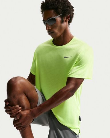 Nike - Áo Tay Ngắn Thể Thao Nam Miler Breathe Dri-FIT Short-Sleeve Running Top