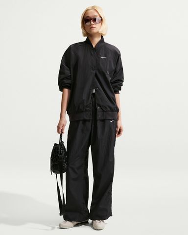 Nike - Quần Dài Thể Thao Nữ Loose High-Waisted Parachute Trousers