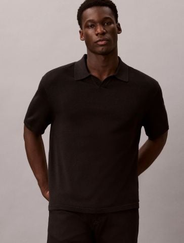 Calvin Klein - Áo Len Nam Regular Linen Blend Johnny
