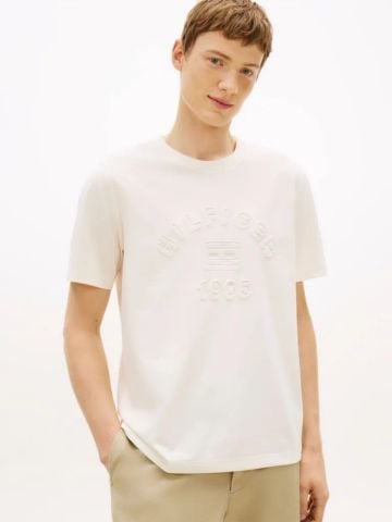 Tommy Hilfiger - Áo Thun Tay Ngắn Nam Classic Tonal Logo T-Shirt