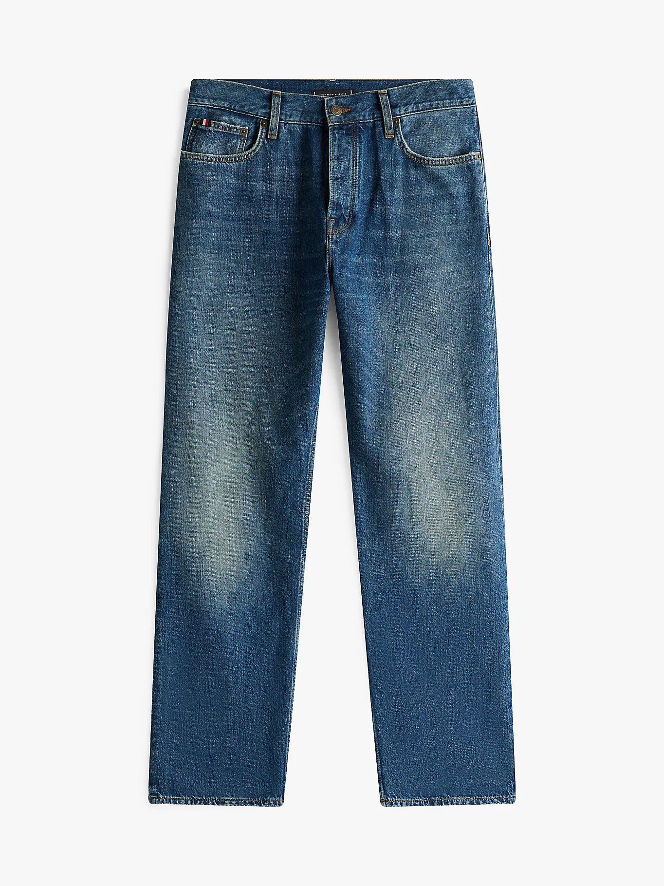 Tommy Hilfiger - Quần jeans dài nam Distressed Relaxed Jeans