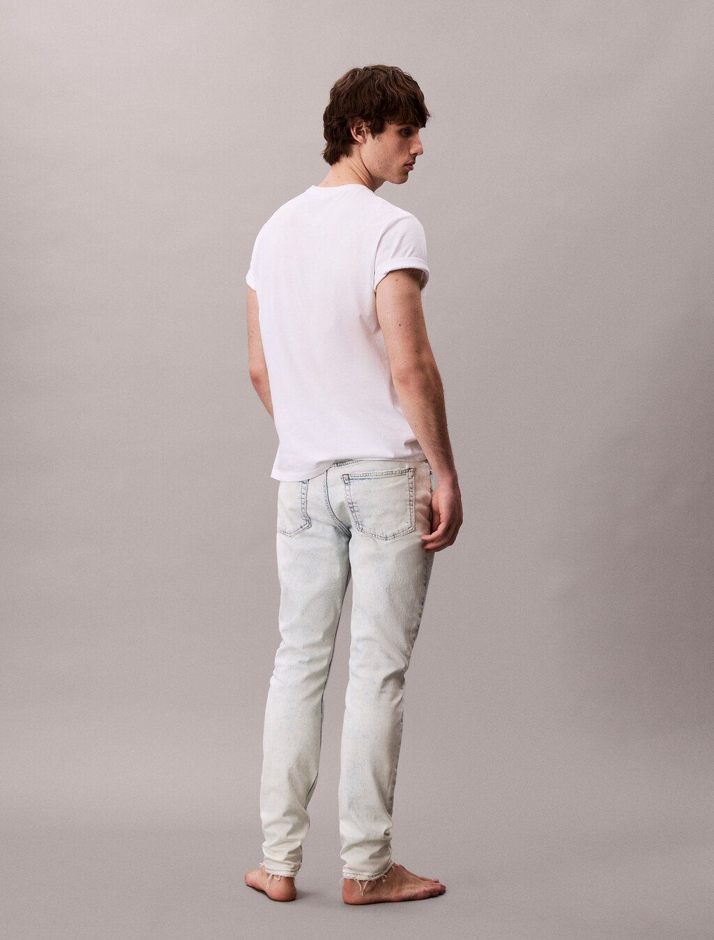 Calvin Klein - Quần jeans ống ôm nam Slim Tapered Jeans