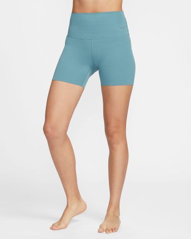 Nike - Quần lửng ống bó thể thao Nữ Nike Zenvy Women's Gentle-Support High-Waisted Biker Shorts