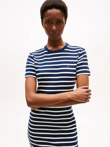 Tommy Hilfiger - Đầm nữ Slim Mini T-Shirt Dress - 2