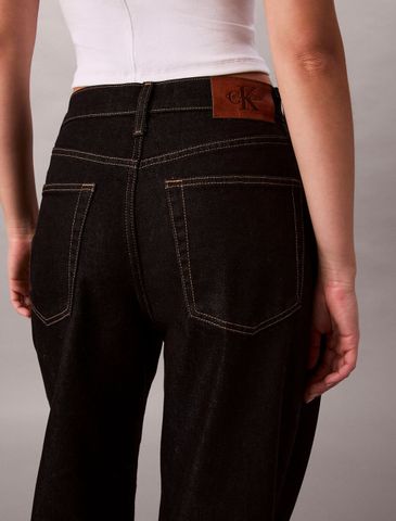 Calvin Klein - Quần jeans ống rộng nữ Classic Wide Leg 37.5 Jeans