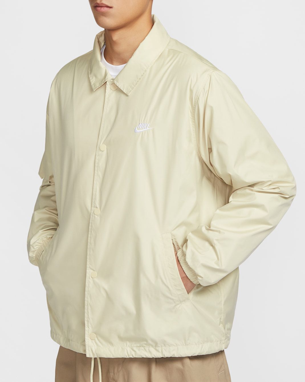 Nike - Áo khoác thể thao Nam Club Men's Coaches' Jacket