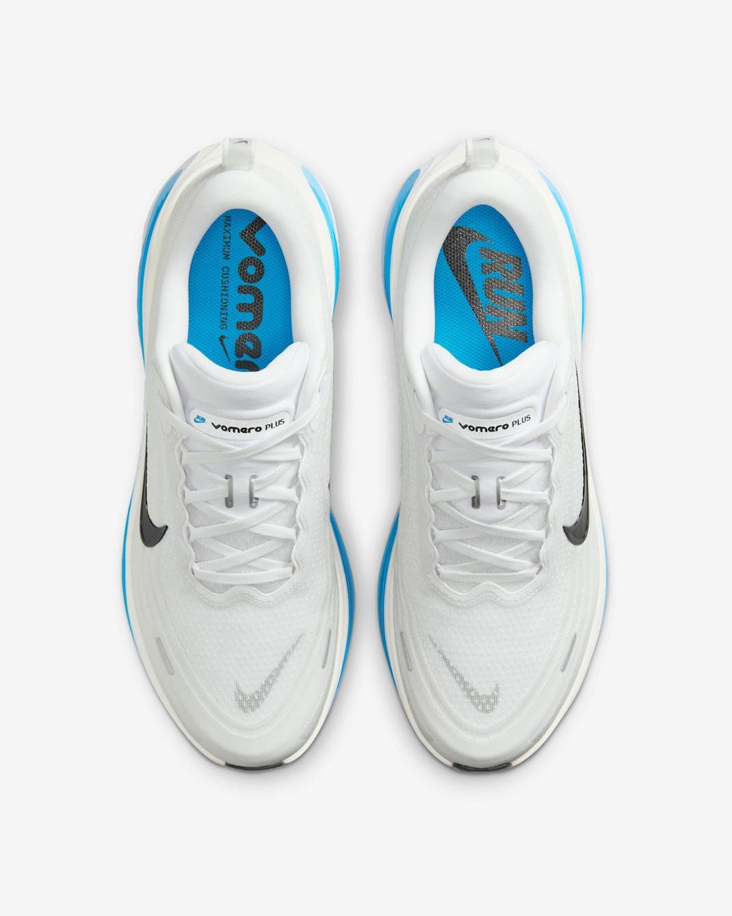 Nike - Giày chạy bộ thể thao Nam Vomero Plus Men's Road Running Shoes