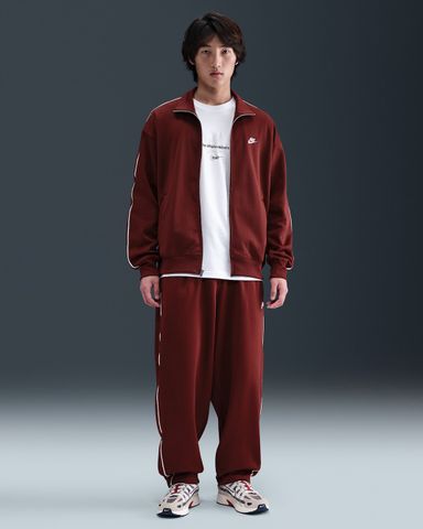 Nike - Áo khoác thể thao Nam Club Men's Oversized Knit Track Jacket