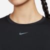 Nike - Áo thun tay ngắn tập luyện Nữ Women's One Classic Twist Short-Sleeve T-Shirt - Black