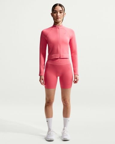 Nike - Quần Ngắn Thể Thao Nữ Nike Pro Seamless Women's Dri-FIT High-Waisted Biker Shorts