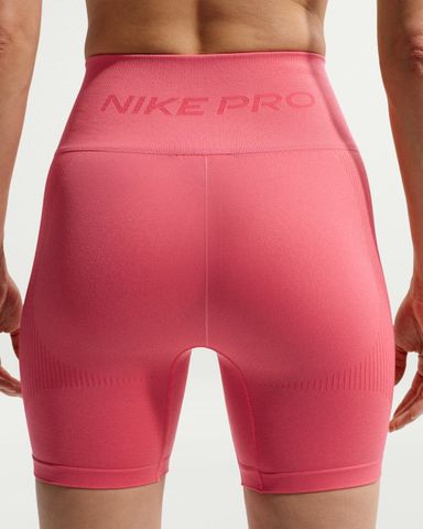 Nike - Quần Ngắn Thể Thao Nữ Nike Pro Seamless Women's Dri-FIT High-Waisted Biker Shorts