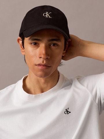 Calvin Klein - Nón lưỡi trai nam Monogram Embroidery Baseball Cap - 4