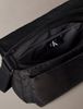 Calvin Klein - Túi đeo chéo nam Bold Logo Nylon Flap Messenger Bag