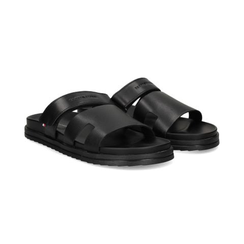 Tommy Hilfiger - Xăng Đan Nam Adjustable Premium Leather Sandal