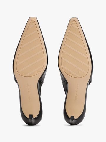 Tommy Hilfiger - Giày cao gót nữ Leather Pointed Toe Slingback Heels