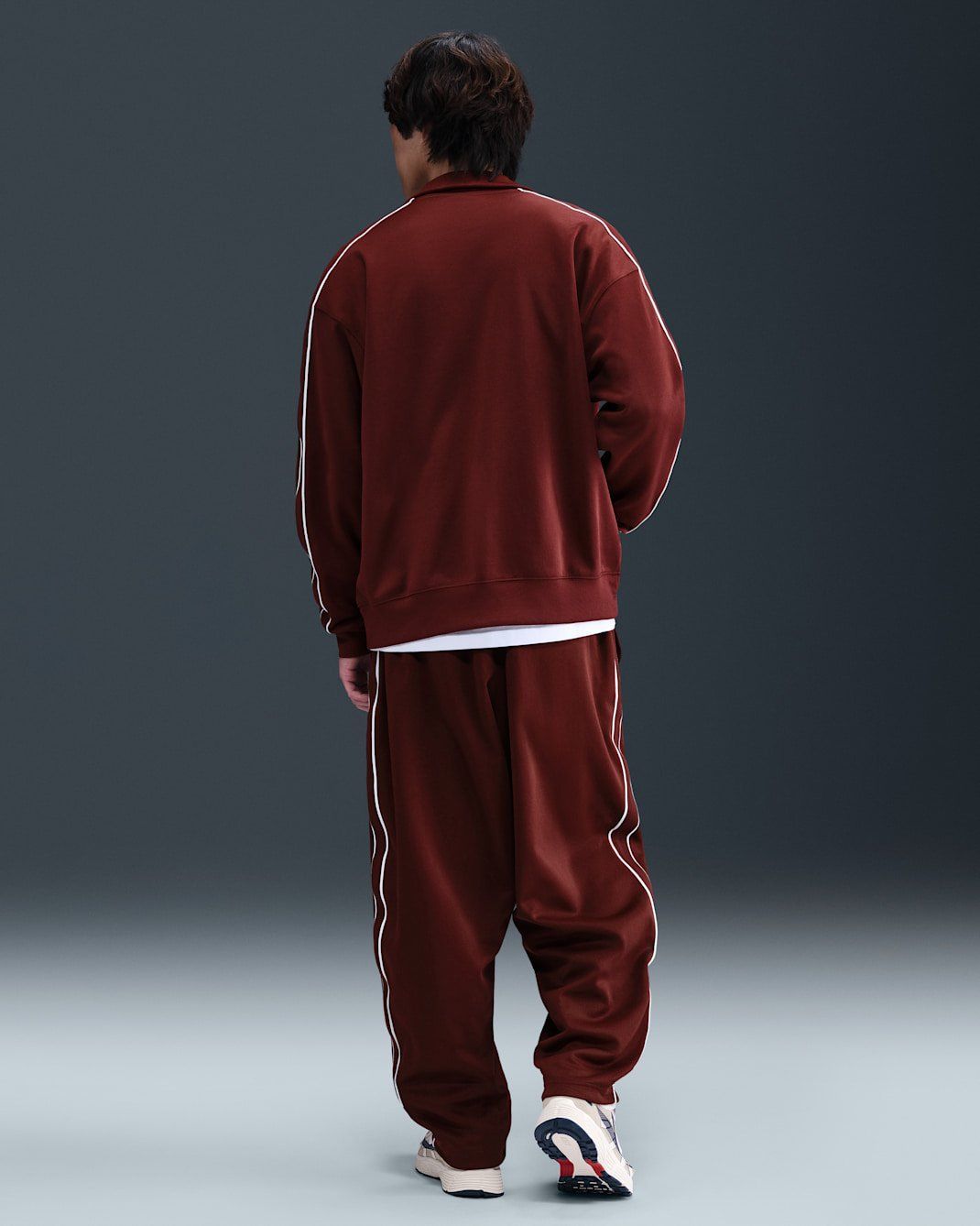 Nike - Áo khoác thể thao Nam Club Men's Oversized Knit Track Jacket