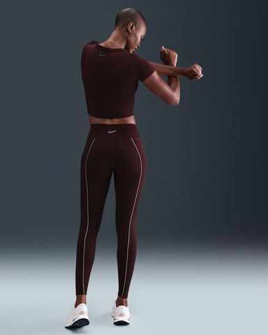 Nike - Quần dài thể thao ống ôm Nữ One Women's High-Waisted Full-Length Leggings