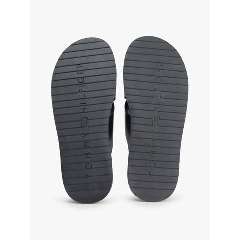 Tommy Hilfiger - Xăng Đan Nam Flag Hardware Leather Sandal