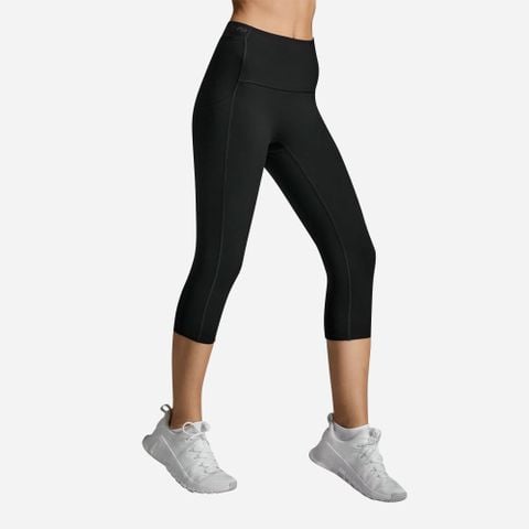 2Xu - Quần dài ống bó chạy bộ nữ Form Stash Hi-Rise Compression 3/4 Tights Running