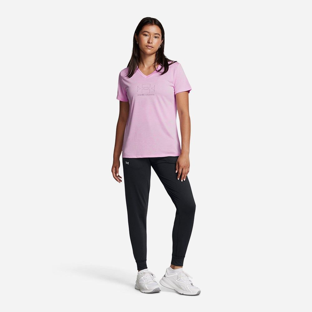 Under Armour - Quần dài thể thao nữ Women's Under Armour Tech Pants Training