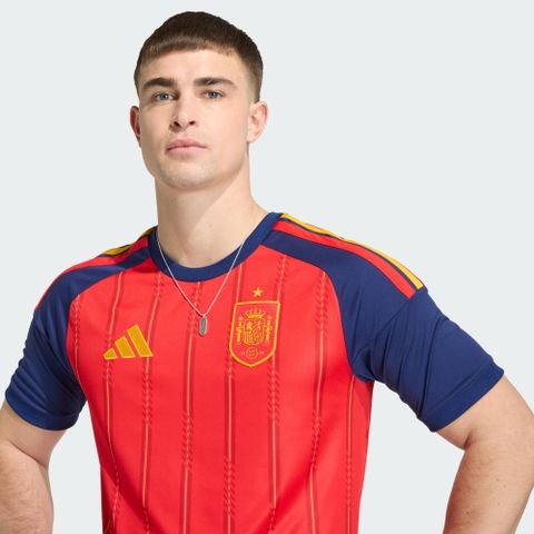 Adidas - Áo Tay Ngắn Thể Thao Nam Football Jersey RFEF Home - 3