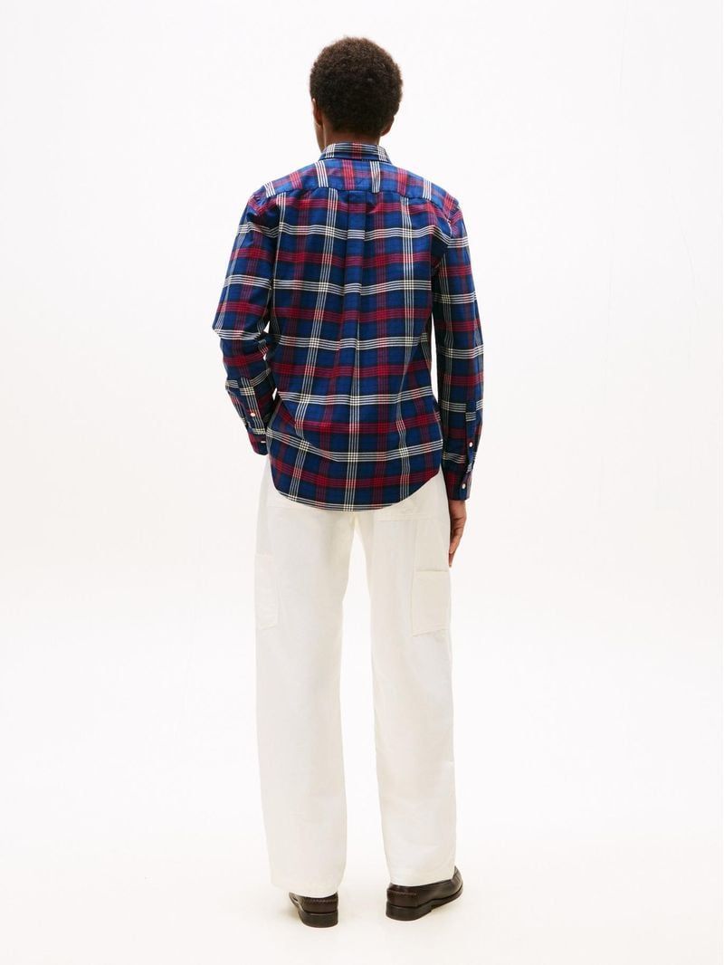 Tommy Hilfiger - Áo sơ mi tay dài nam Heritage Oxford Check Shirt