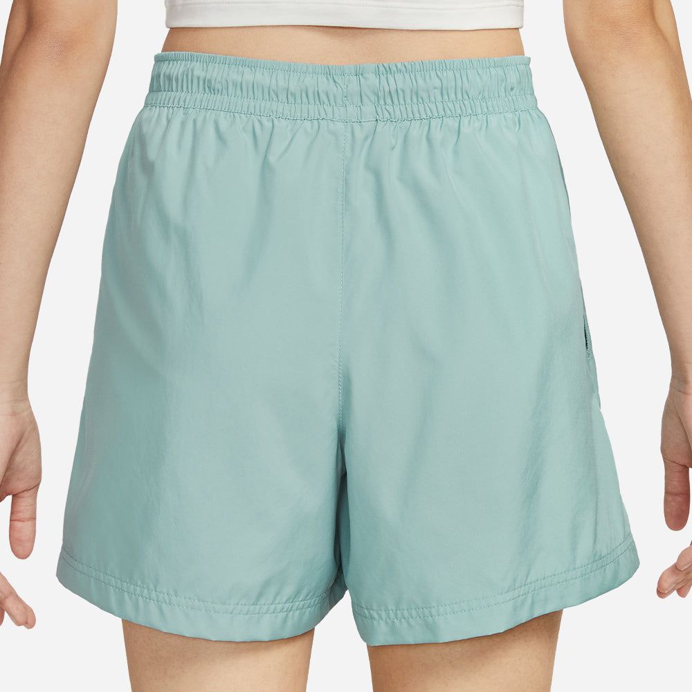 Nike - Quần ngắn thời trang Nữ Women's Sportswear Classic Wovens Mid-Rise Shorts - Green