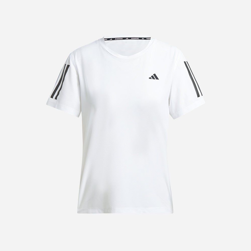 adidas - Áo thun chạy bộ Nữ Women's Adidas Own The Run T-Shirt - White